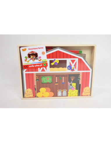 SMILY PLAY SPW84946 Farma drewniany...