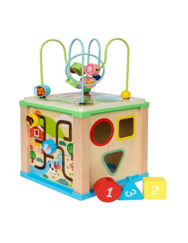 SMILY PLAY SPW84950 Drewniana kostka...