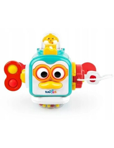 TULI FUN Kostka Pingwin turkusowa 30133