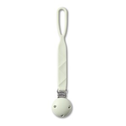 BABYONO 1469/04 Silikonowa zawieszka do smoczka zielona