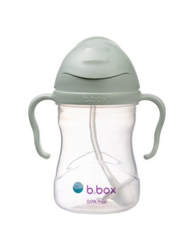B.BOX Bidon z obciążoną słomką, 240 ml
