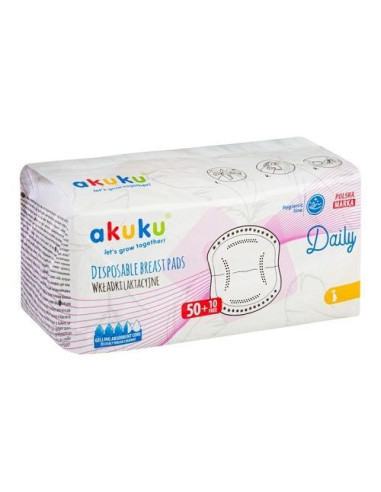 AKUKU 0160 Wkładki laktacyjne 60szt.