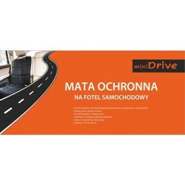 MINIDRIVE Mata ochronna na fotel samochodowy