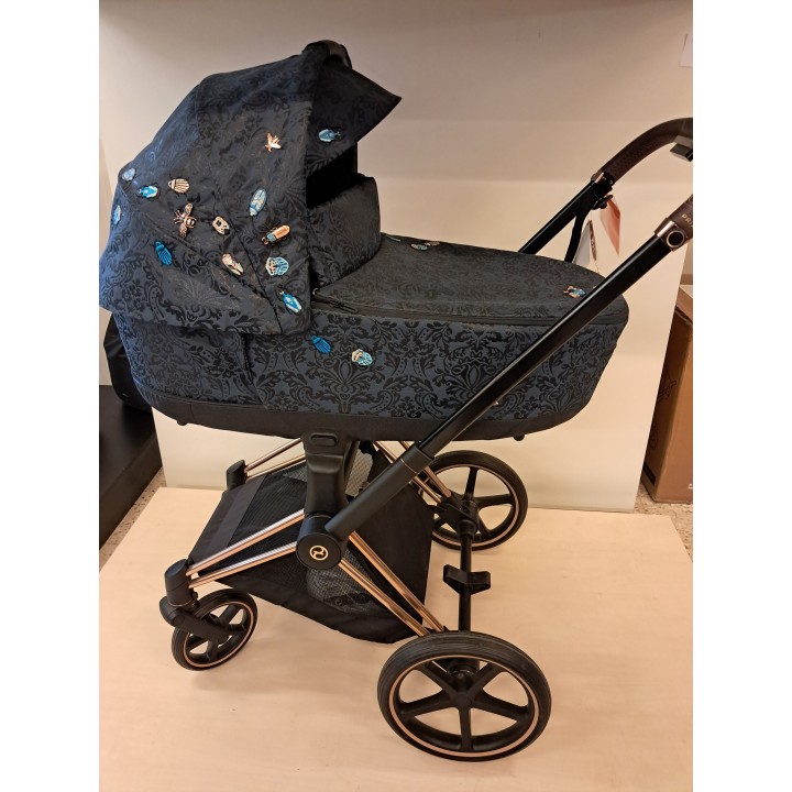 CYBEX PRIAM 4.0 FASHION COLLECTION - Jewels of Nature/Rama ROSE GOLD - wózek głęboko-spacerowy