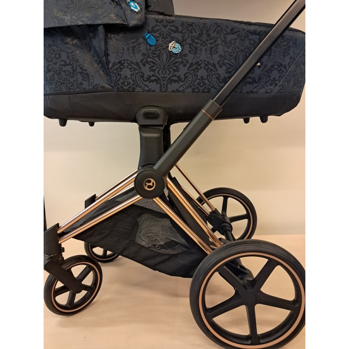 CYBEX PRIAM 4.0 FASHION COLLECTION - Jewels of Nature/Rama ROSE GOLD - wózek głęboko-spacerowy