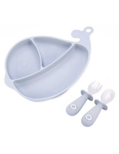 GILI GUMS Silikonowy talerz...