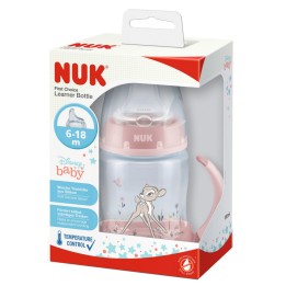 NUK Butelka, kubek niekapek z uchwytami i czujnikiem ciepła 150ml DISNEY