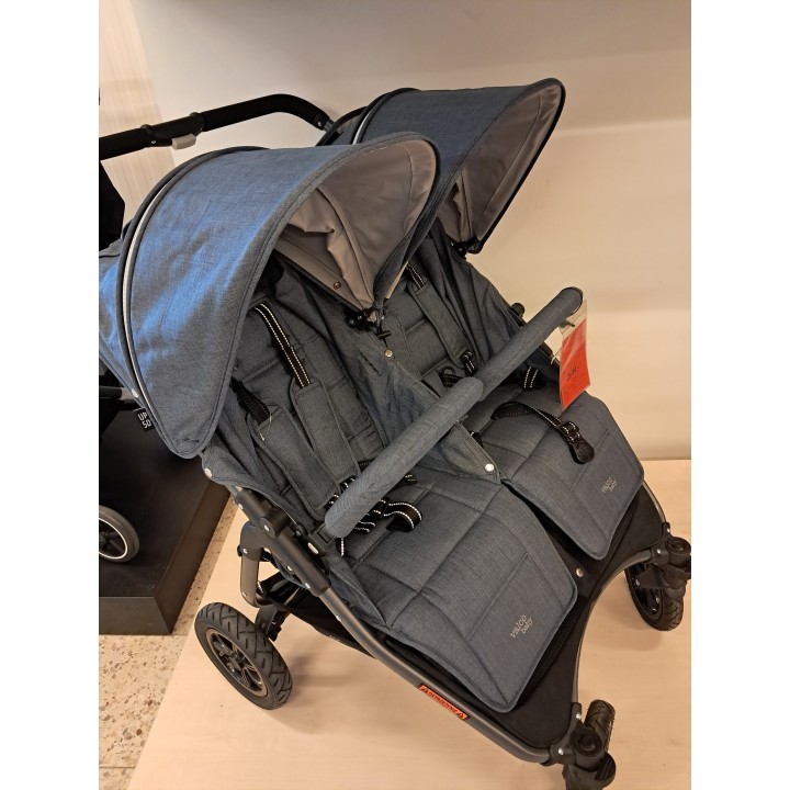 VALCO SNAP DUO SPORT Tapicerka TAILOR + GONDOLA - wózek rok po roku/bliżniaczy