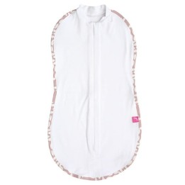 MOTHERHOOD Otulaczek Zip&Swaddle r.1 (2,5-5kg) - różowy classic