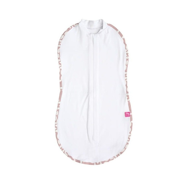 MOTHERHOOD Otulaczek Zip&Swaddle r.1 (2,5-5kg) - różowy classic