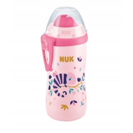NUK butelka bidon FLEXI CUP, KAMELEON, 12m+, 300ml