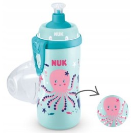 NUK Bidon sportowy JUNIOR CUP, Kameleon, 18 m+, 300ml