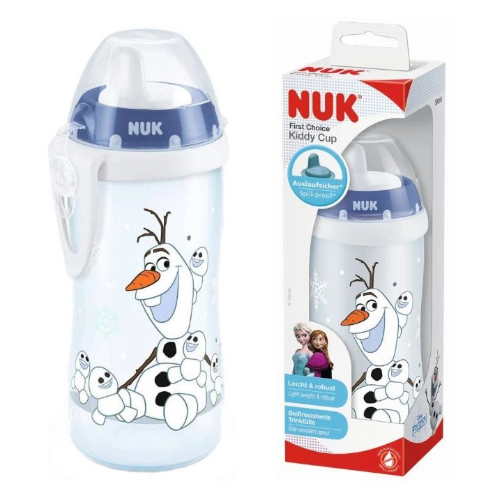 NUK Kubek niekapek z twardym ustnikiem, Disney Classics MIX, Kiddy Cup, 12 m+, 300 ml