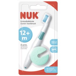 NUK Pierwsza szczoteczka do zębów z ogranicznikiem