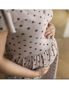 EEVI Koszula ciążowa beżowa...