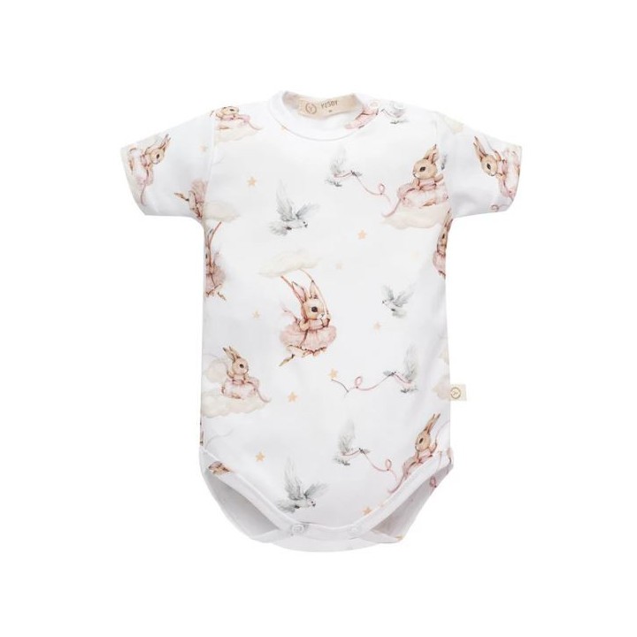 YOSOY Body z krótkim rękawem TUTU RABBITS