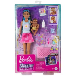 BARBIE Opiekunka Zestaw + Lalka