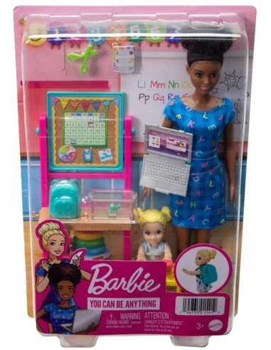 BARBIE Lalka Naucielka z Uczennicą HCN20