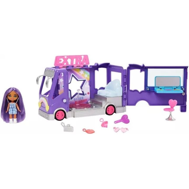 BARBIE Extra Minibus koncertowy Lalka Mini Minis HKF84