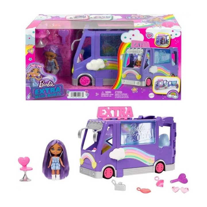 BARBIE Extra Minibus koncertowy Lalka Mini Minis HKF84
