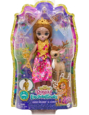 ENCHANTIMALS Królowa Daviana i...