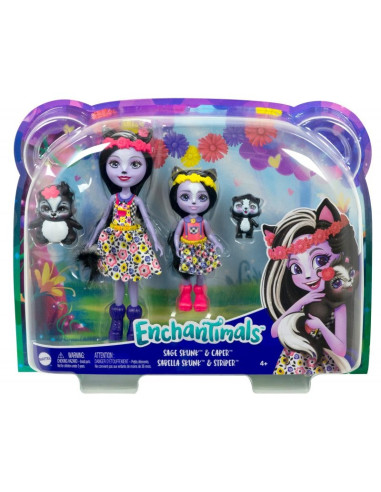 ENCHANTIMALS Lalka SIOSTRY Sage i...