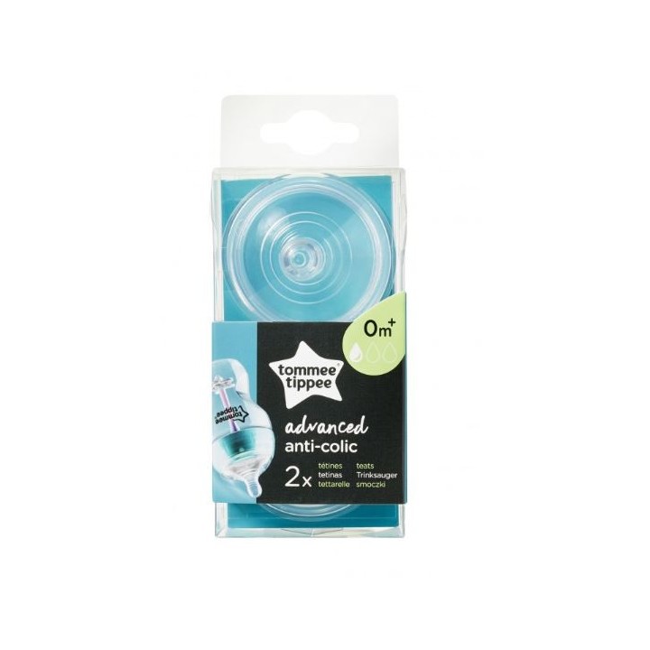 TOMMEE TIPPEE Smoczki do but. Advanced Anti-Colic 2szt.