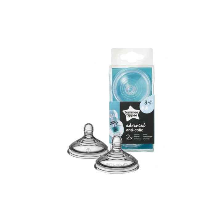 TOMMEE TIPPEE Smoczki do but. Advanced Anti-Colic 2szt.