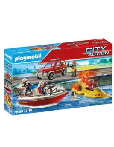 PLAYMOBIL 71569 AKCJA STRAŻY POŻARNEJ...