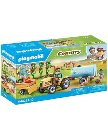 PLAYMOBIL 71442 Traktor z przyczepą i...