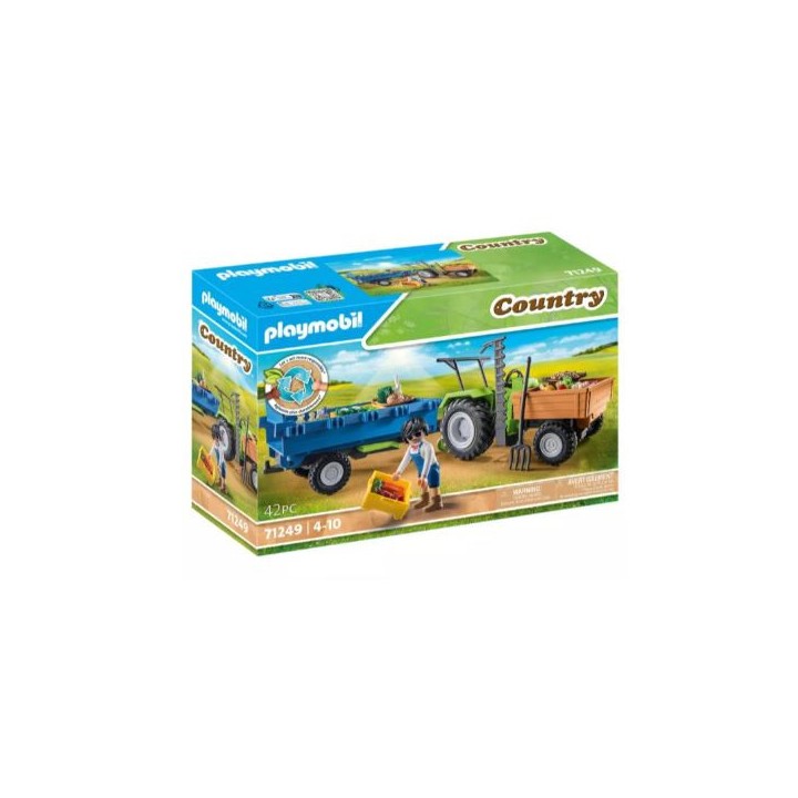 PLAYMOBIL 71249 TRAKTOR Z PRZYCZEPĄ