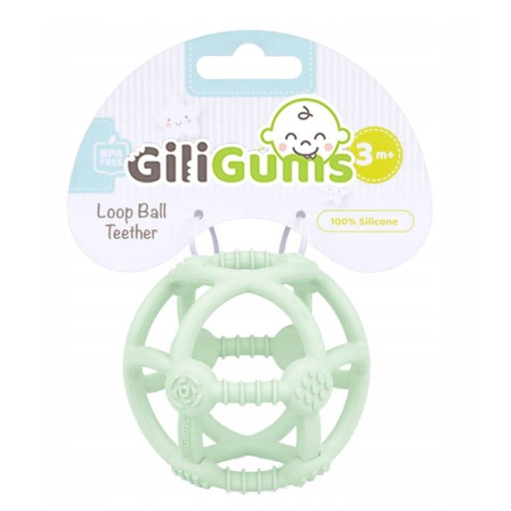 GILI GUMS 50105 GRYZAK PIŁKA mięta