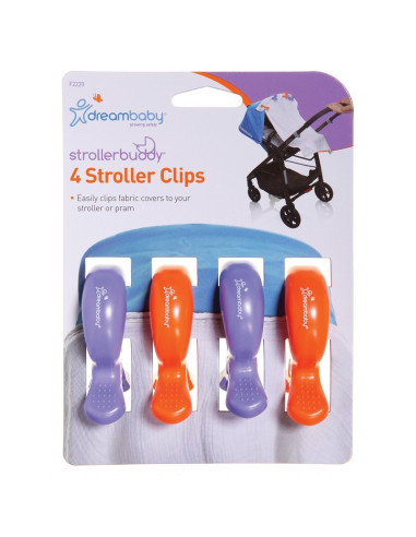 DREAMBABY Klipsy do wózka 4 szt. - 2x... DREAMBABY Klipsy do wózka 4 szt. - 2x...