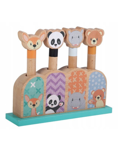 SUN BABY Zabawka drewniana (Pop Up...