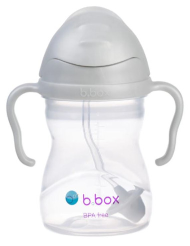 B.BOX Bidon z obciążoną słomką, 240 ml