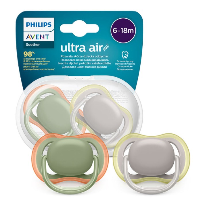 PHILIPS AVENT 6-18 Smoczek Ultra air 085/20