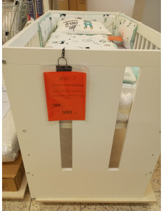 KLUPŚ Łóżeczko Paula biel...