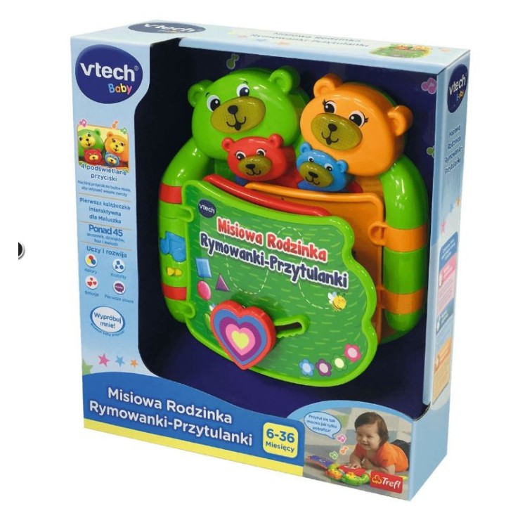 VTECH 60993 MISIOWA RODZINKA RYMOWANKI