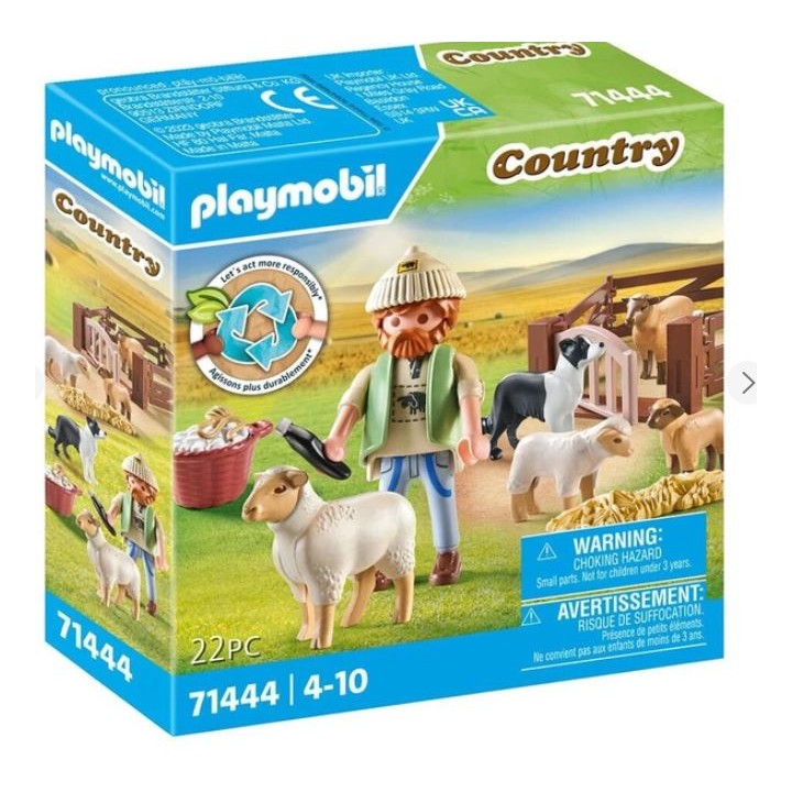 PLAYMOBIL 71444 Młody Owczarz z owcami
