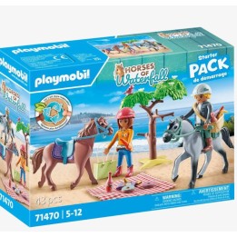 PLAYMOBIL 71470 Wycieczka konna na plażę z Amelia i Bene