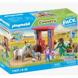 PLAYMOBIL 71471 Weterynarz z osiołka