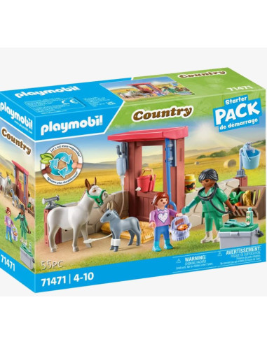 PLAYMOBIL 71471 Weterynarz z osiołka