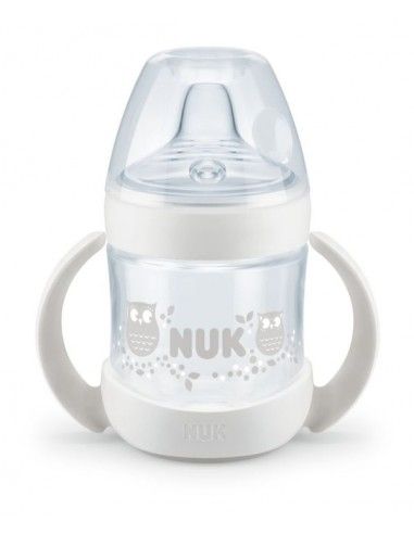 NUK - BUTELKA 150ml NATURAL SENSE Z USTNIKIEM I UCHWYTAMI 743763