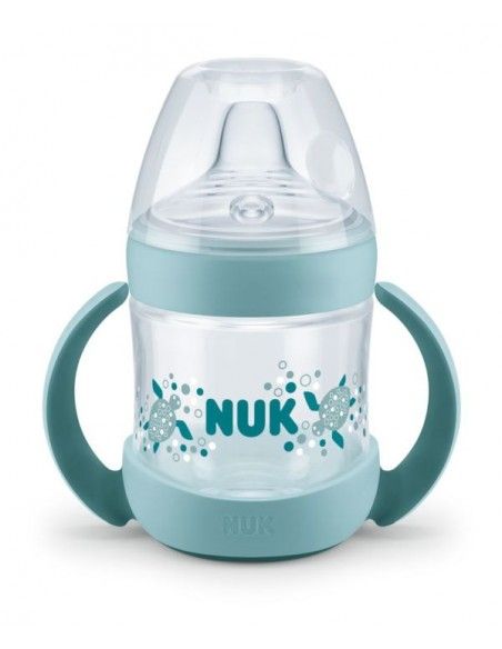 NUK - BUTELKA 150ml NATURAL SENSE Z USTNIKIEM I UCHWYTAMI 743763